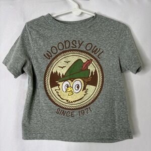 Woodsy Owl Unisex Toddler Kids 2T Youth‎ T-Shirt 2016 Gray